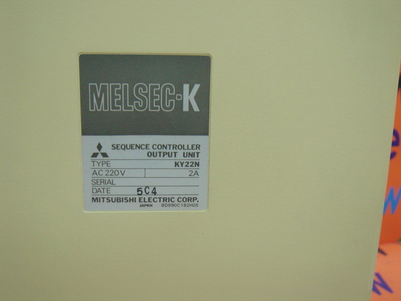 1023】三菱 KY22N OUTPUT UNIT SEQUENCE CONTROLLER MITSUBISHI PLC